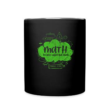 Mathematics - Full Colour Mug - black - Front