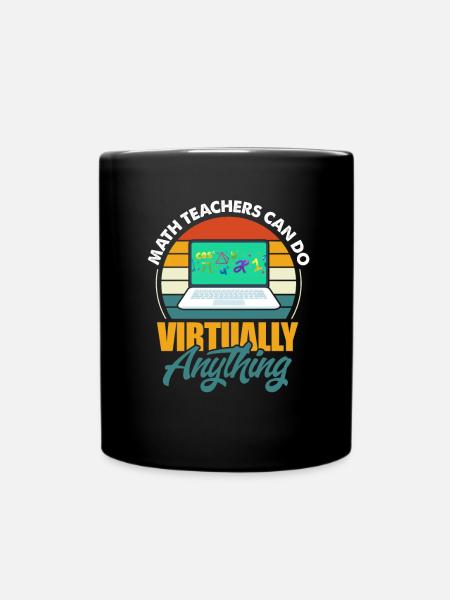 Mathematik - Tasse einfarbig - Schwarz