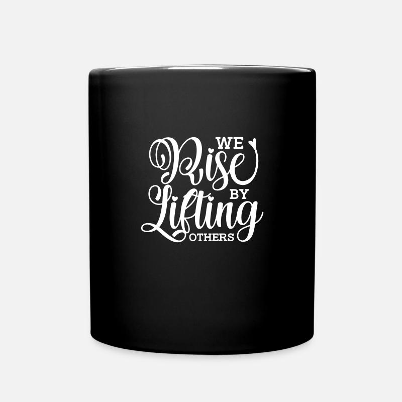 Motivation - Tasse einfarbig - Schwarz
