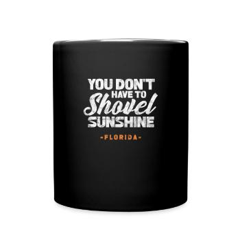 Florida USA Miami America Vacation Travel Gift - Full Colour Mug - black - Front