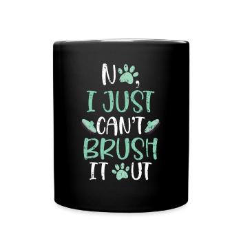 Pet Groomer Animal Stylist Fur Artist Furologist - Full Colour Mug - black - Front