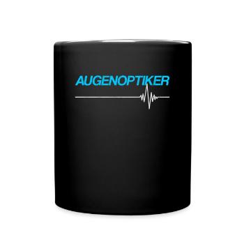 Augenoptiker - Tasse einfarbig - Schwarz - Vorne