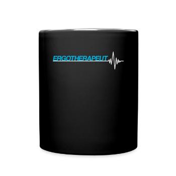Ergotherapeut - Tasse einfarbig - Schwarz - Vorne