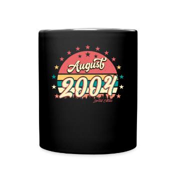 2004 Finally of legal age in August - Full Colour Mug - black - Front