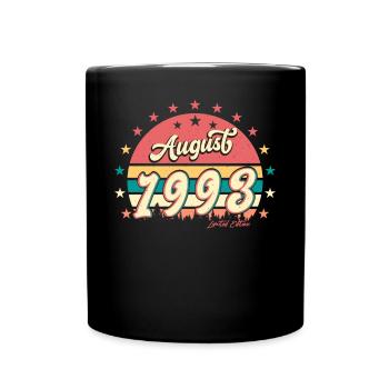 Gift idea for August 1993 - Full Colour Mug - black - Front
