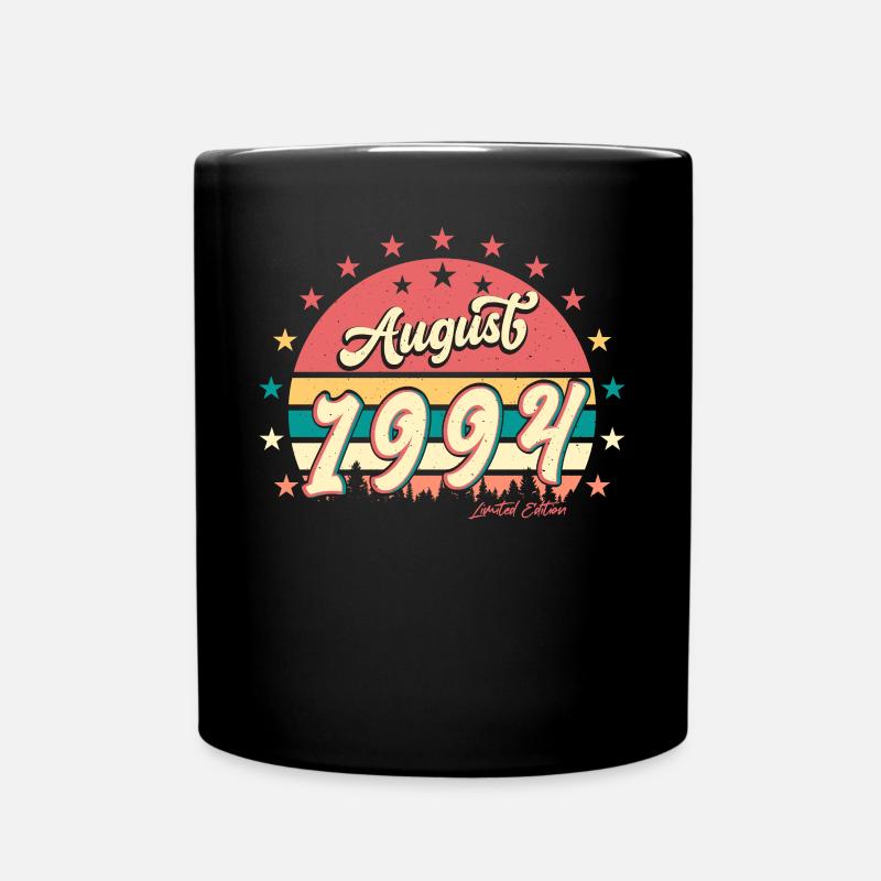 Baujahr 1994 Im August - Tasse einfarbig - Schwarz