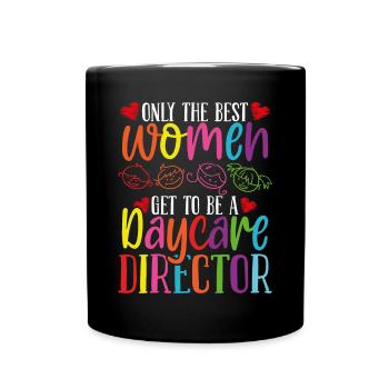 Directrices de garderies Femmes Drôle Fournisseur de services de garde d’enfants - Mug uni - noir - Devant