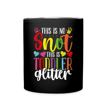 Enseignant de garde d’enfants Pas de fournisseur de garderie pour tout-petits - Mug uni - noir - Devant