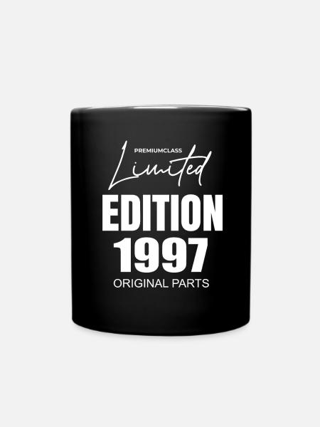 Limited Edition 1997 - Tasse einfarbig - Schwarz