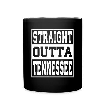 Tennessee Spruch Lustig Tennessee Geschenk - Tasse einfarbig - Schwarz - Vorne