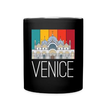 Venice Antique Cathedral Italy Gothic - Full Colour Mug - black - Front