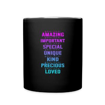Motivation - Full Colour Mug - black - Front