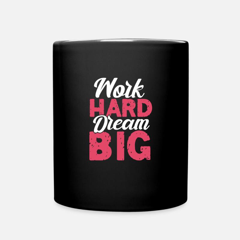 Motivation - Tasse einfarbig - Schwarz
