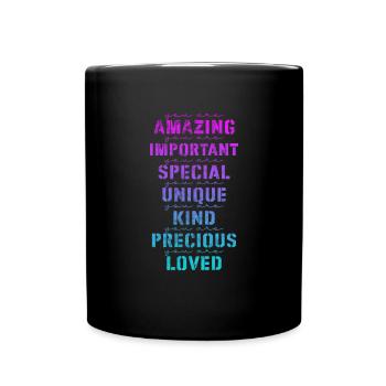 Motivation Motivieren Karriere Spruch Geschenk - Tasse einfarbig - Schwarz - Vorne