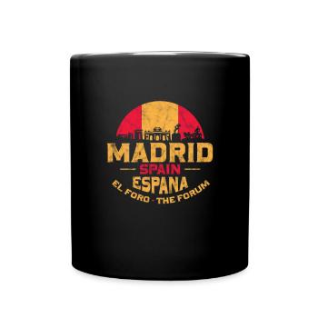 Espagne Espagnol Madrid Espagnol Cadeau de Vacances - Mug uni - noir - Devant