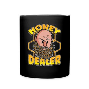 Marchand de miel Apiculteur Abeille Murmure Abeilles Abeilles Abeilles Abeille - Mug uni - noir - Devant