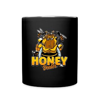 Marchand de miel Apiculteur Abeille Murmure Abeilles Abeilles Abeilles Abeille - Mug uni - noir - Devant