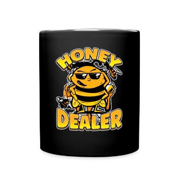 Marchand de miel Apiculteur Abeille Murmure Abeilles Abeilles Abeilles Abeille - Mug uni - noir - Devant