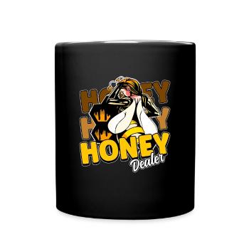 Marchand de miel Apiculteur Abeille Murmure Abeilles Abeilles Abeilles Abeille - Mug uni - noir - Devant