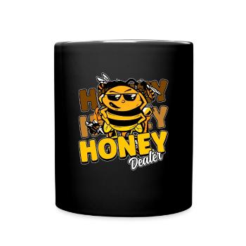 Marchand de miel Apiculteur Abeille Murmure Abeilles Abeilles Abeilles Abeille - Mug uni - noir - Devant