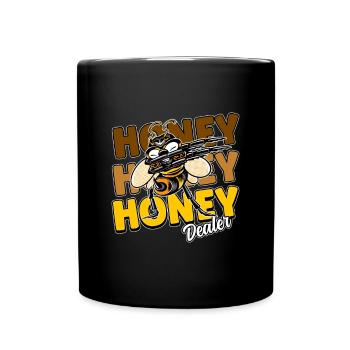 Marchand de miel Apiculteur Abeille Murmure Abeilles Abeilles Abeilles Abeille - Mug uni - noir - Devant