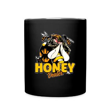 Marchand de miel Apiculteur Abeille Murmure Abeilles Abeilles Abeilles Abeille - Mug uni - noir - Devant