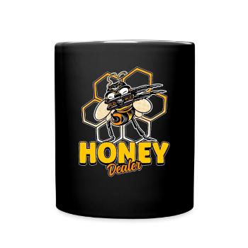 Marchand de miel Apiculteur Abeille Murmure Abeilles Abeilles Abeilles Abeille - Mug uni - noir - Devant