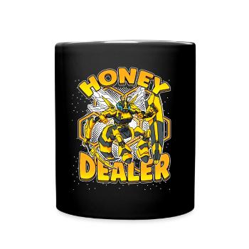 Marchand de miel Apiculteur Abeille Murmure Abeilles Abeilles Abeilles Abeille - Mug uni - noir - Devant