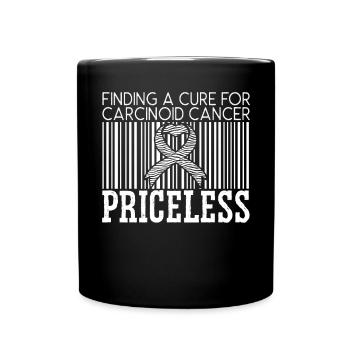 Trouver un remède pour la sensibilisation au cancer carcinoïde - Mug uni - noir - Devant