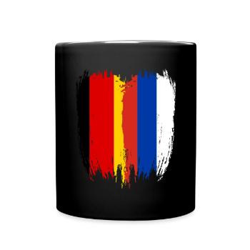 Allemagne Drapeau Russie - Mug uni - noir - Devant