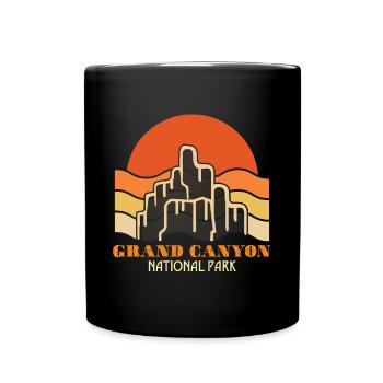Parc national grand canyon arizona colorado - Mug uni - noir - Devant