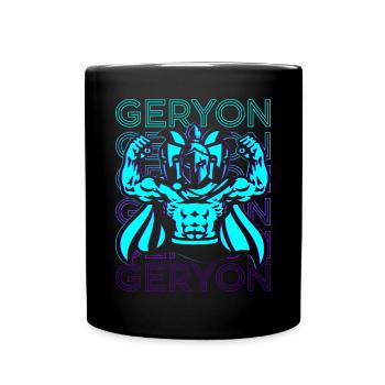 Geryon Mythologie grecque Antique Géant Rétro - Mug uni - noir - Devant