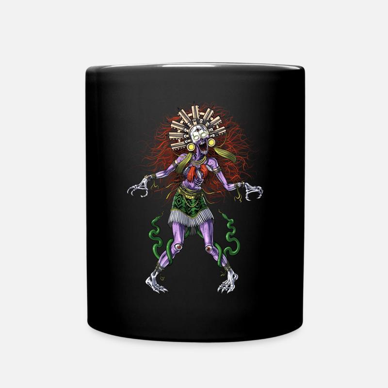 Mythologie aztèque Divinité Tzitzimitl - Mug uni - noir