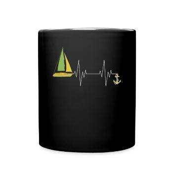 Nous plus grands ensemble pas de guerre Hippies Paix mondiale - Mug uni - noir - Devant