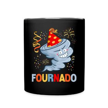 Storm Chaser Hurricane Meteorology - Tasse einfarbig - Schwarz - Vorne