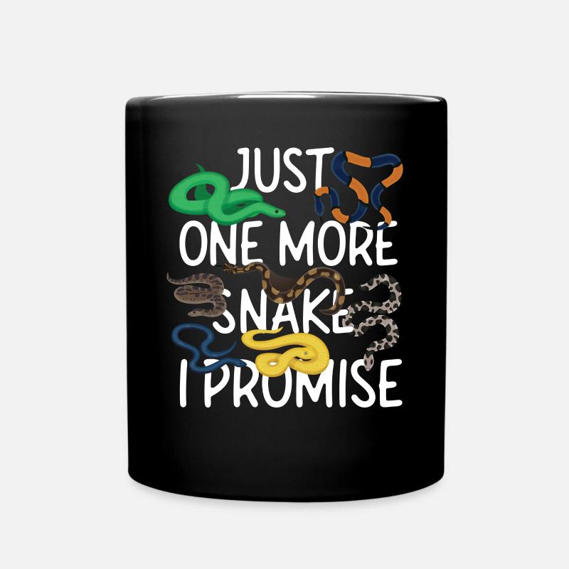 Serpent Serpent Juste Un Serpent de Plus - Mug uni - noir