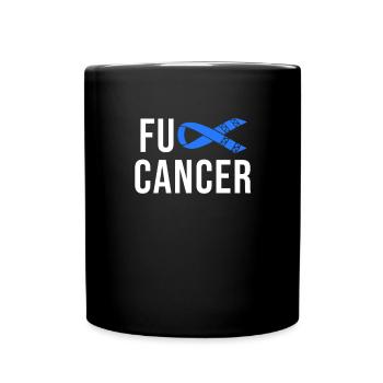 Krebs - Magenkrebs Magen Tumor - Tasse einfarbig - Schwarz - Vorne