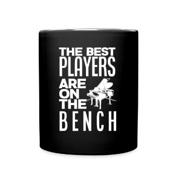 Funny Piano Player Piano Piano Pianist - Full Colour Mug - black - Front