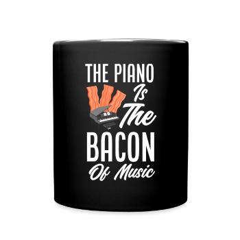 Funny Piano Player Piano Piano Pianist - Full Colour Mug - black - Front