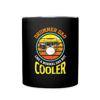 Cadeau de batteur de batterie - Mug uni - noir - Devant