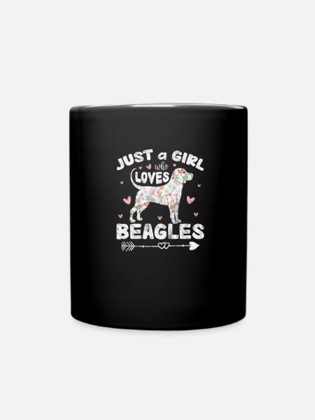 Beagle - Mug uni - noir