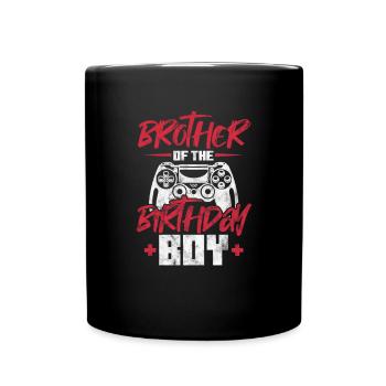 Brother's Birthday - Full Colour Mug - black - Front