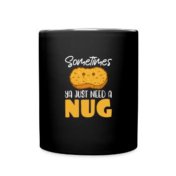 Chicken Poultry Chicken Nuggets Gift - Full Colour Mug - black - Front