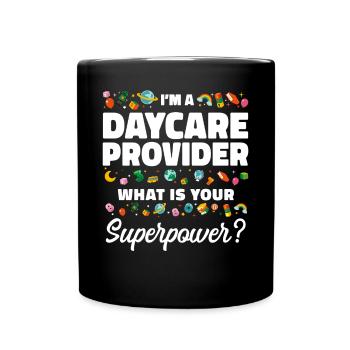 Fournisseur de services de garde d’enfants Enseignant - Mug uni - noir - Devant
