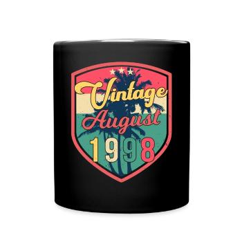 Meilleur mois de naissance Août 1998 - Mug uni - noir - Devant