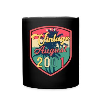 Meilleur mois de naissance Août 2001 - Mug uni - noir - Devant