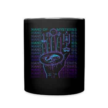 Hand of Mysteries Alchemy Alchemist - Full Colour Mug - black - Front