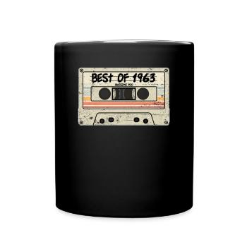 Best of 1963 - Tasse einfarbig - Schwarz - Vorne