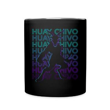 Huay Chivo Bête Maya Mythologie Maya Rétro - Mug uni - noir - Devant