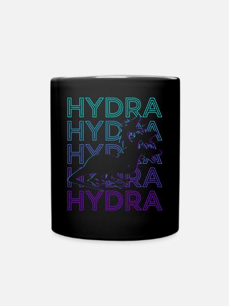Hydra Greek Mythology Ancient Greek - Full Colour Mug - black